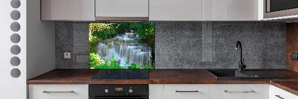 Rivestimento parete cucina con finitura a cascata