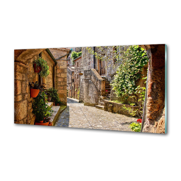 Pannello retrocucina con stampa raffigurante una strada affascinante