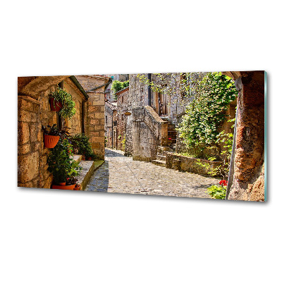 Pannello retrocucina con stampa raffigurante una strada affascinante