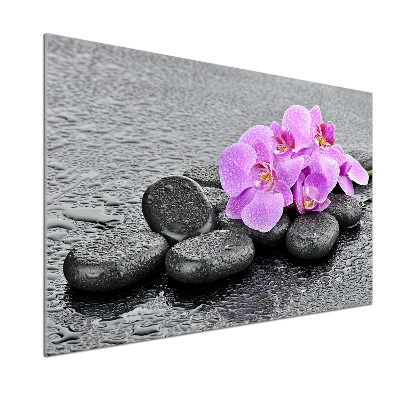 Pannello retrocucina con finitura Pietre Orchidea