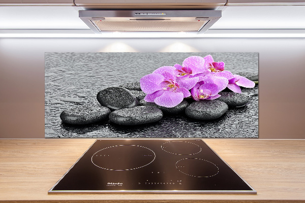 Pannello retrocucina con finitura Pietre Orchidea