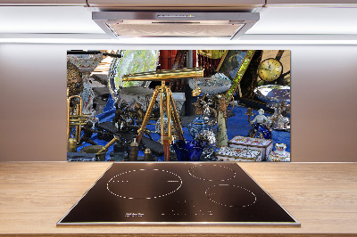 Pannello paraschizzi cucina in stile antiquariato