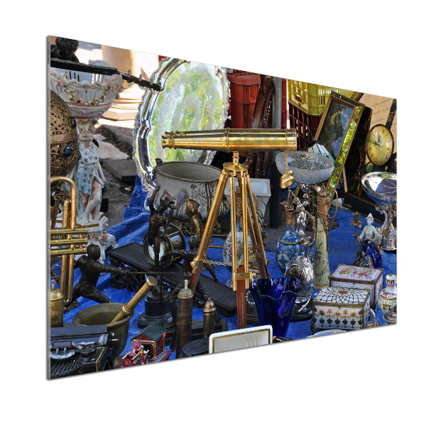 Pannello paraschizzi cucina in stile antiquariato