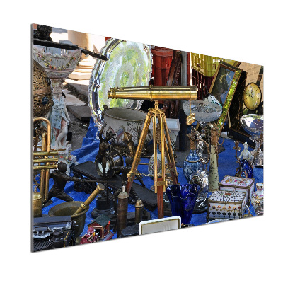 Pannello paraschizzi cucina in stile antiquariato