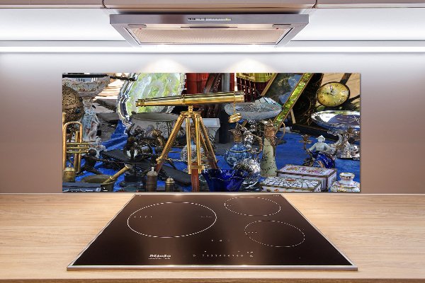 Pannello paraschizzi cucina in stile antiquariato