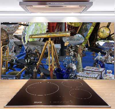 Pannello paraschizzi cucina in stile antiquariato