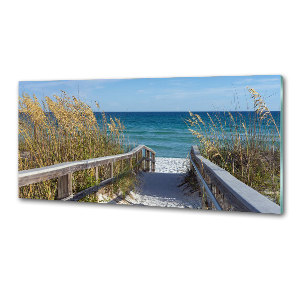 Pannello retrocucina con motivo Dune costiere