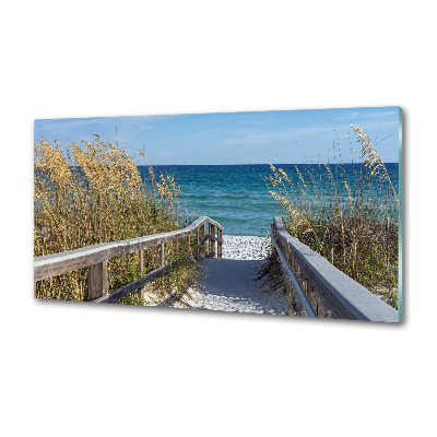 Pannello retrocucina con motivo Dune costiere