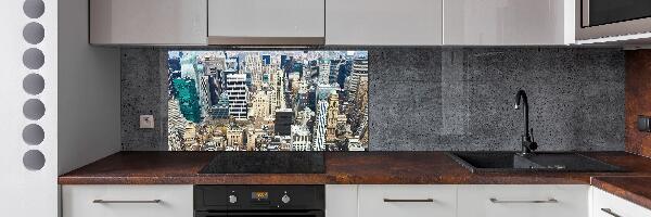 Pannello paraschizzi cucina con stampa a tema Manhattan, New York