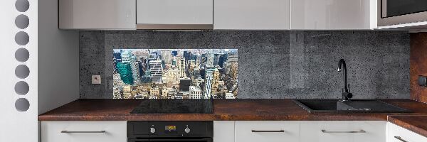 Pannello paraschizzi cucina con stampa a tema Manhattan, New York
