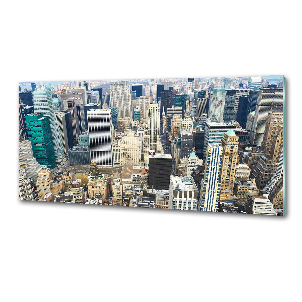 Pannello paraschizzi cucina con stampa a tema Manhattan, New York