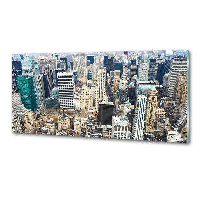 Pannello paraschizzi cucina con stampa a tema Manhattan, New York