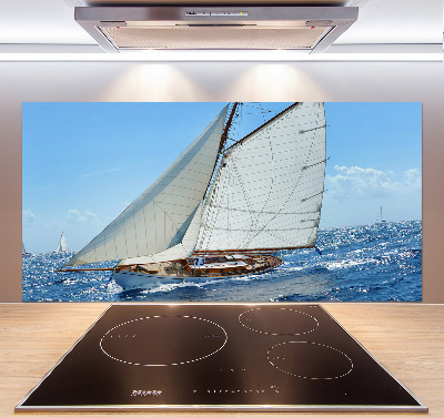 Pannello retrocucina con motivo Yacht