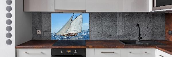 Pannello retrocucina con motivo Yacht