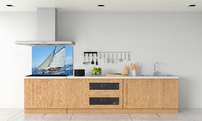 Pannello retrocucina con motivo Yacht