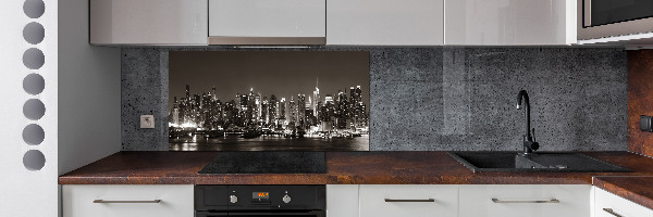 Rivestimento parete cucina in stile Manhattan, New York