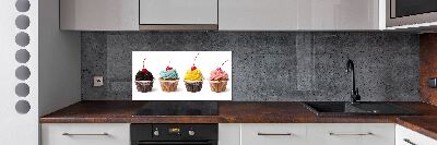 Pannello paraschizzi cucina con motivo cupcakes