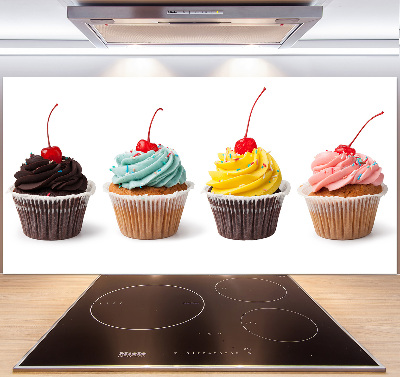 Pannello paraschizzi cucina con motivo cupcakes