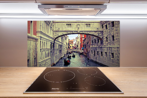 Pannello paraschizzi cucina con motivo Venezia, Italia