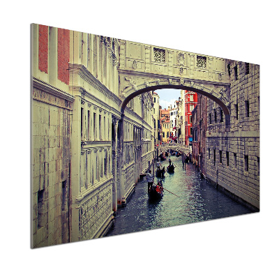 Pannello paraschizzi cucina con motivo Venezia, Italia