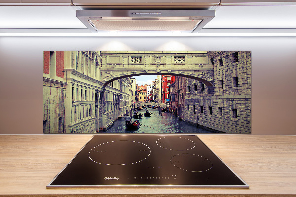 Pannello paraschizzi cucina con motivo Venezia, Italia
