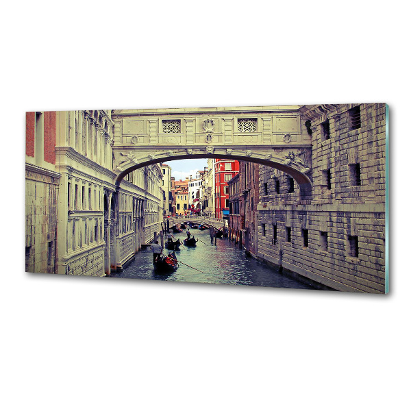 Pannello paraschizzi cucina con motivo Venezia, Italia