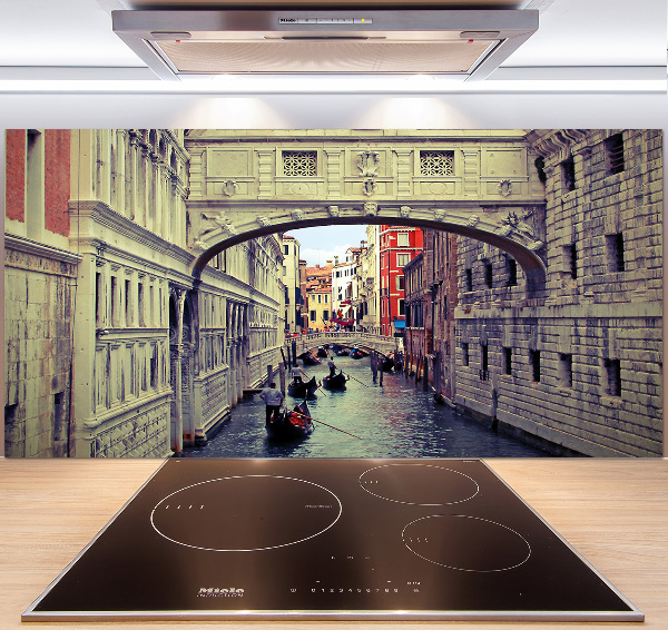 Pannello paraschizzi cucina con motivo Venezia, Italia