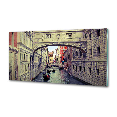 Pannello paraschizzi cucina con motivo Venezia, Italia