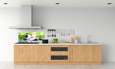 Pannello retrocucina con motivo orchidea