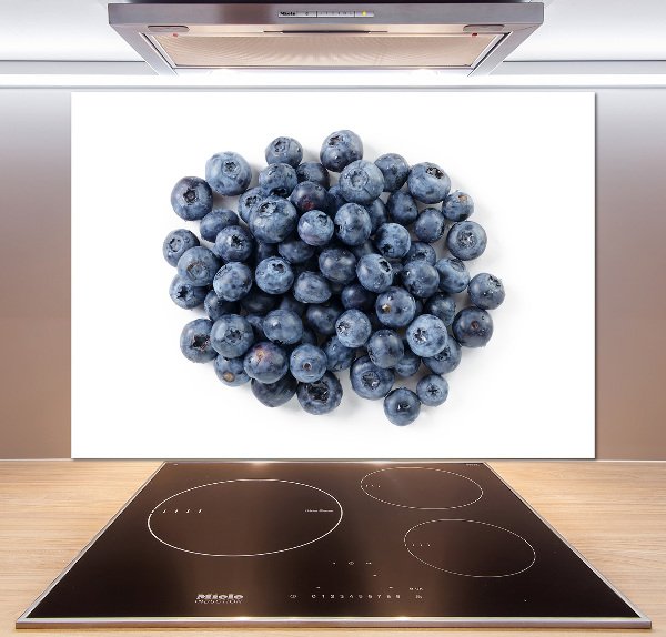 Rivestimento parete cucina con decorazione a motivo frutti di bosco