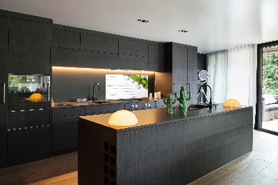 Pannello paraschizzi cucina in bambù