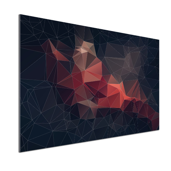 Rivestimento parete cucina con motivo astratto