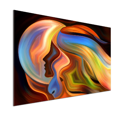 Pannello paraschizzi cucina con motivo astratto