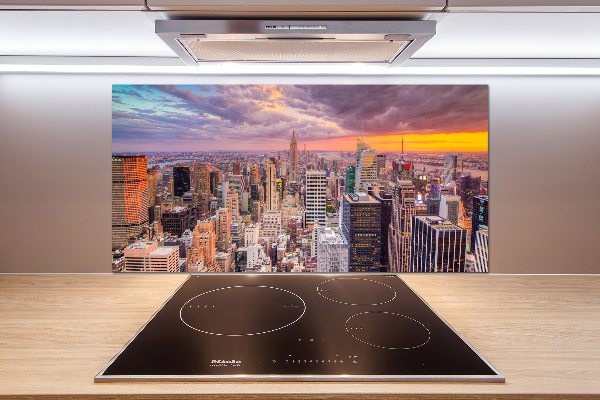 Pannello retrocucina in stile New York