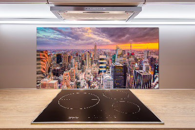 Pannello retrocucina in stile New York