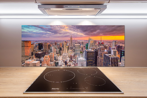 Pannello retrocucina in stile New York
