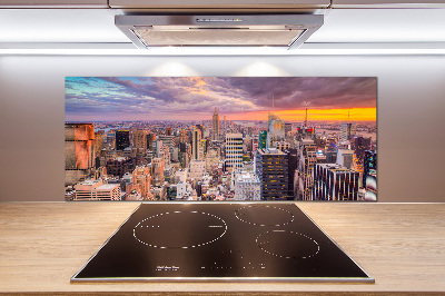 Pannello retrocucina in stile New York