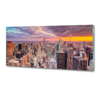 Pannello retrocucina in stile New York