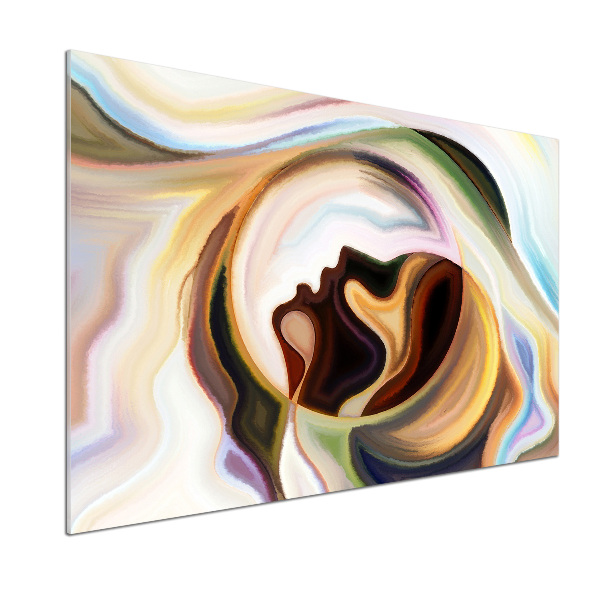 Pannello retrocucina con motivo astratto