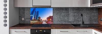 Rivestimento parete cucina con motivo 