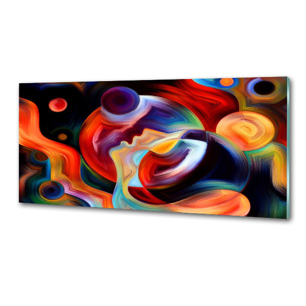 Pannello retrocucina con motivo astratto