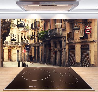 Pannello paraschizzi cucina con motivo 