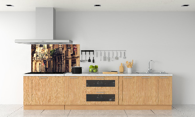 Pannello paraschizzi cucina con motivo 