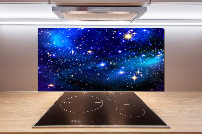 Pannello retrocucina con motivo cielo stellato