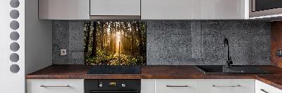 Pannello retrocucina con finitura Luce Solare