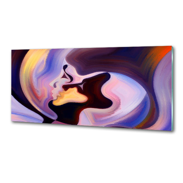 Pannello paraschizzi cucina con motivo astratto