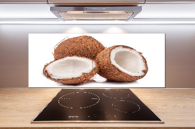 Rivestimento parete cucina in finitura Noce di cocco