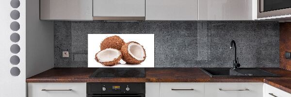 Rivestimento parete cucina in finitura Noce di cocco