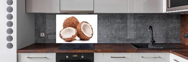 Rivestimento parete cucina in finitura Noce di cocco
