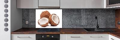 Rivestimento parete cucina in finitura Noce di cocco